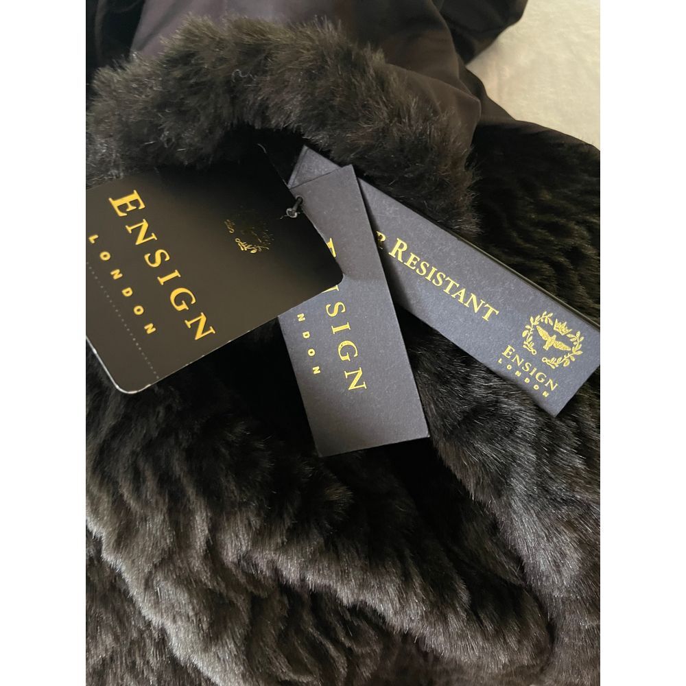Ensign London oversized NWT reversible‎ faux fur and wind/water resistant S coat - Picture 6 of 16